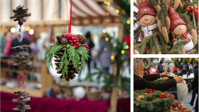Gammeldags julmarknad i Nora med julbord